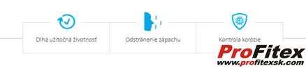 Kombinovaný 6 segmentový uhlíkový filter pre  Filtragon Carbon 1000