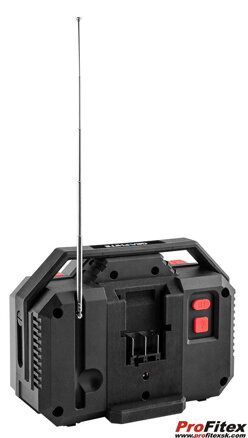 Aku-sieťové rádio Energy + 18 V, Li-lon, Graphite 58GE104 