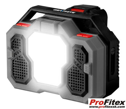 Aku-sieťové rádio Energy + 18 V, Li-lon, Graphite 58GE104 