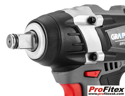 Aku 1/2" bezuhlíkový rázový uťahovák 300Nm Energy+ 18V, Li-Ion, 58G028 GRAPHITE