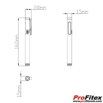 Ceruzková LED lampa L-PEN-1,  Irimo