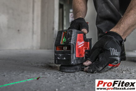 MILWAUKEE L4 CLL-301C Akumulátorový kombinovaný krížový líniovo-bodový laser USB (4933478098)