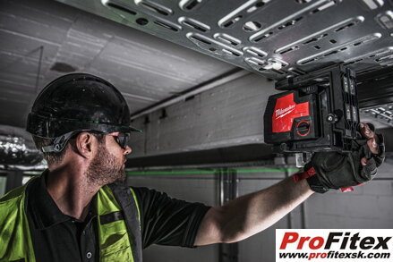 MILWAUKEE L4 CLL-301C Akumulátorový kombinovaný krížový líniovo-bodový laser USB (4933478098)