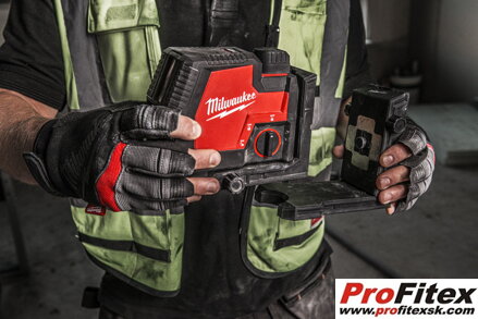 MILWAUKEE L4 CLL-301C Akumulátorový kombinovaný krížový líniovo-bodový laser USB (4933478098)