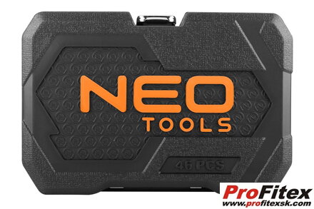 Gola sada 1/4" CrV súprava 46 ks nástrčných kľúčov NEO (ref. 10-004)
