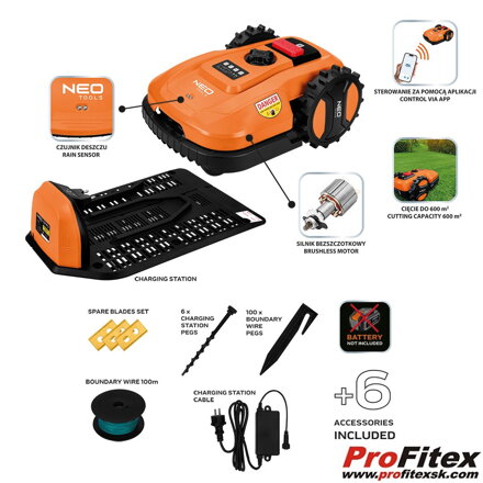 Robotický kosačka E+ 04-621 NEO 