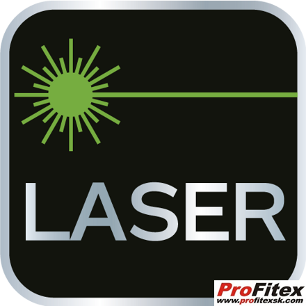 POVRCHOVÝ LASER 20 M 3D, ZELENÝ, 360 ° V TROCH ROVINÁCH, S PUZDROM A MAGNETICKÝM DRŽIAKOM,