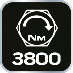 Pneumatický rázový uťahovák 1", 3 800 Nm, NEO 14-010