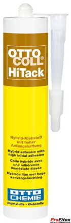 Vysoko-adhézne hybridné lepidlo OTTOCOLL HiTack 310 ml