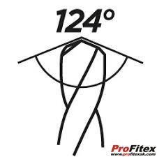 Sada vrtákov do kovu HSS-CNC, 124 °, "Pro-Tec", 1,0 - 13,0 mm, 25 ks, Graphite 55H090