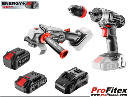 Sada Aku náradia Graphite Energy+ 18V