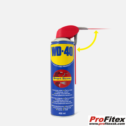 WD-40 UNIVERZÁLNY MAZACÍ SPREJ SMARTSTRAW 450ML