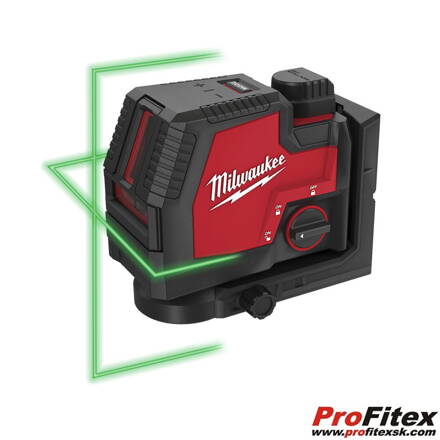 MILWAUKEE L4 CLL-301C Akumulátorový kombinovaný krížový líniovo-bodový laser USB (4933478098)