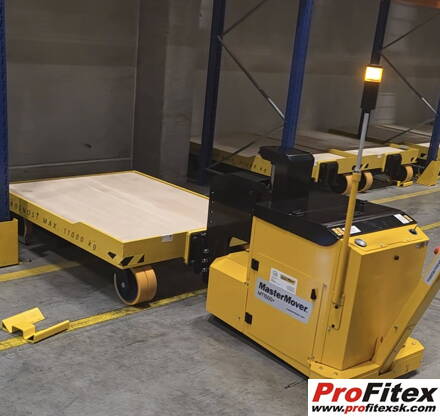 Vozík na prepravu foriem s vysokou nosnosťou 11t, rozmer1500x1200mm